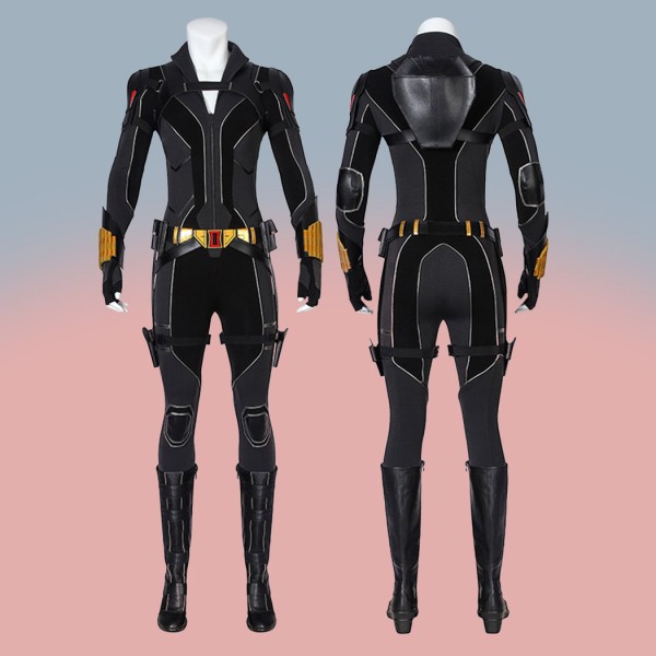 2021 New Black Widow Cosplay Suit Natasha Romanoff Costume Top Level